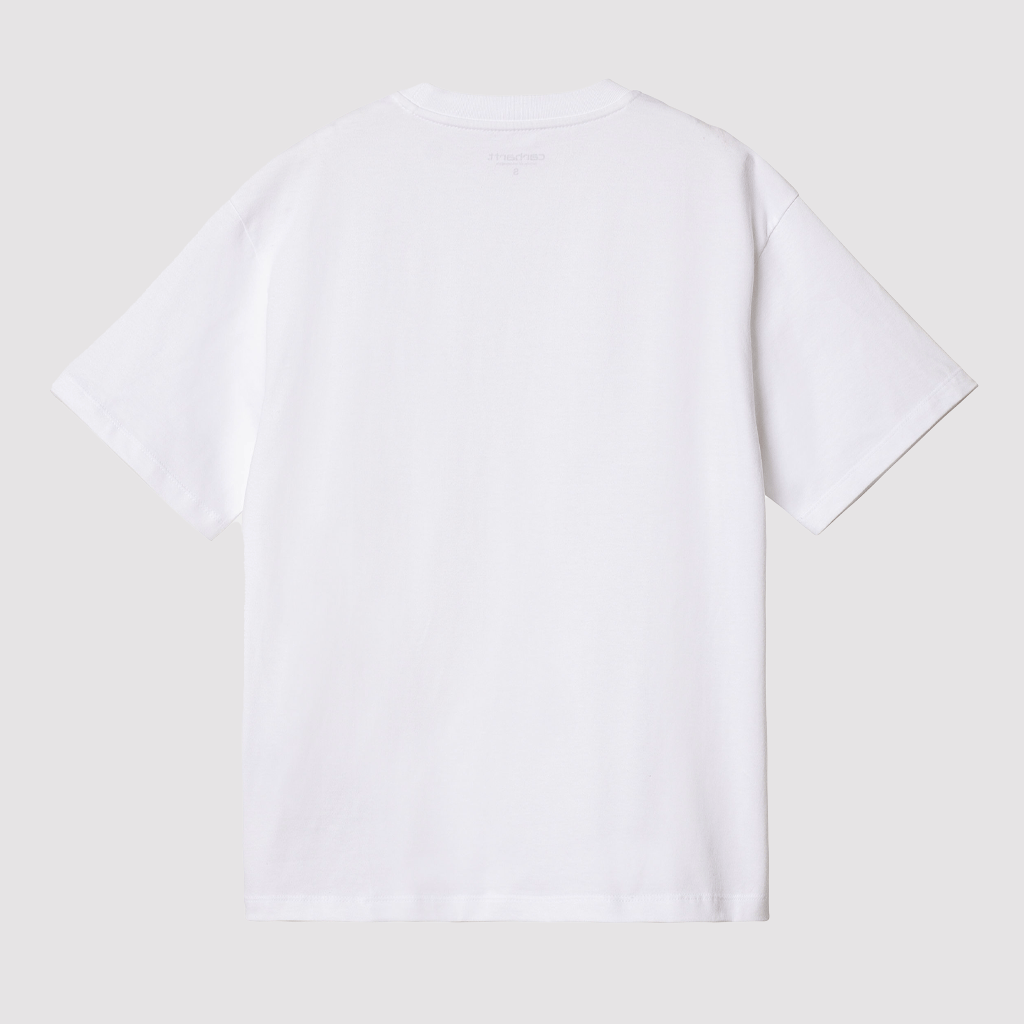W' S/S Heart Patch T-Shirt White