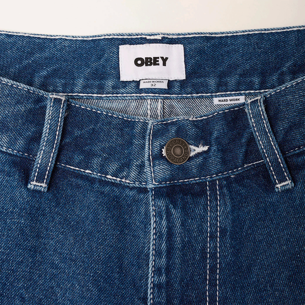 Hardwork Carpenter Denim Stonewash Indigo