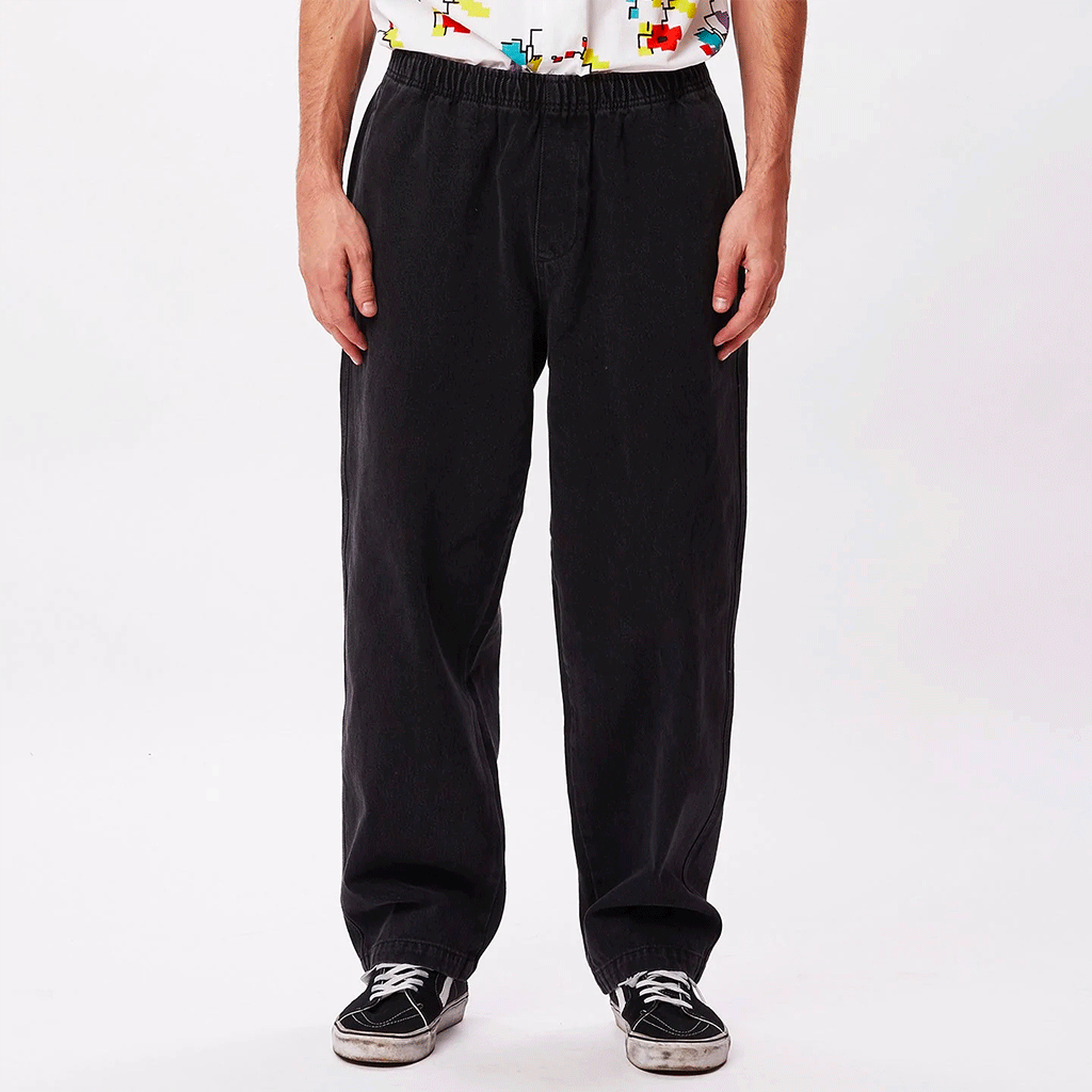 Easy Denim Pant Faded Black