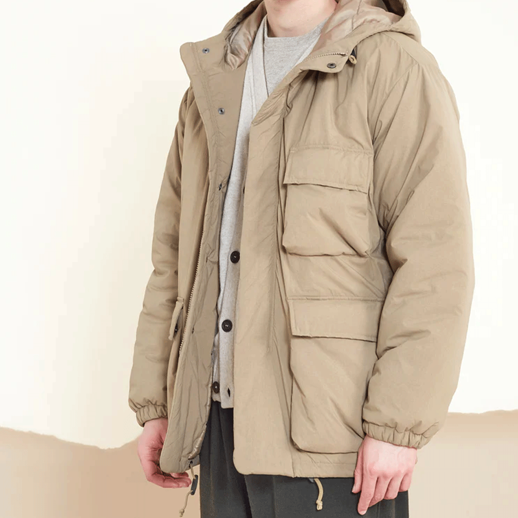 Padded Stayout Jacket Sand