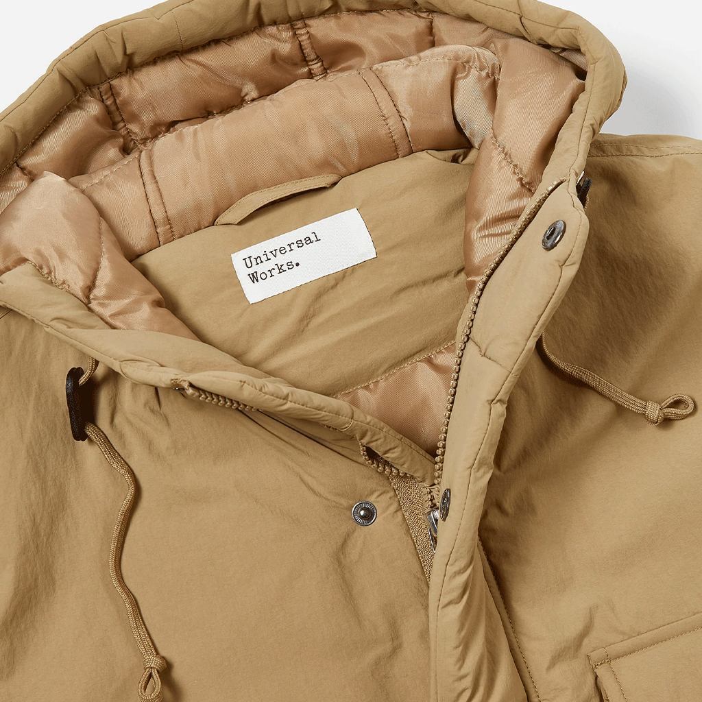 Padded Stayout Jacket Sand