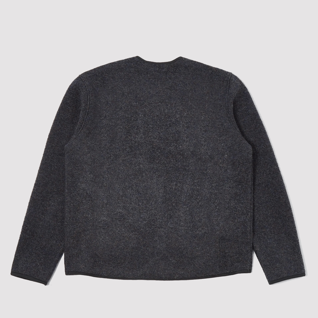 Zip Liner Jacket Charcoal
