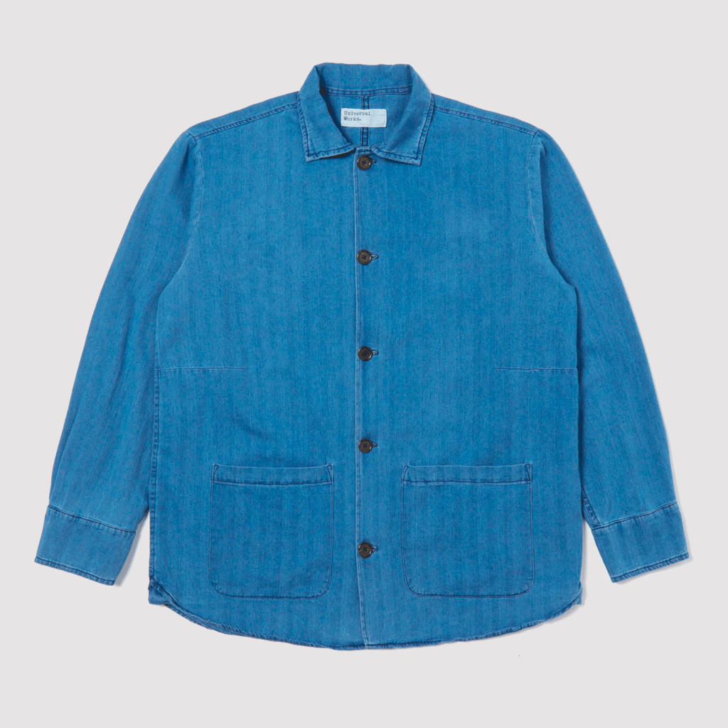 Travail Overshirt Faded Indigo