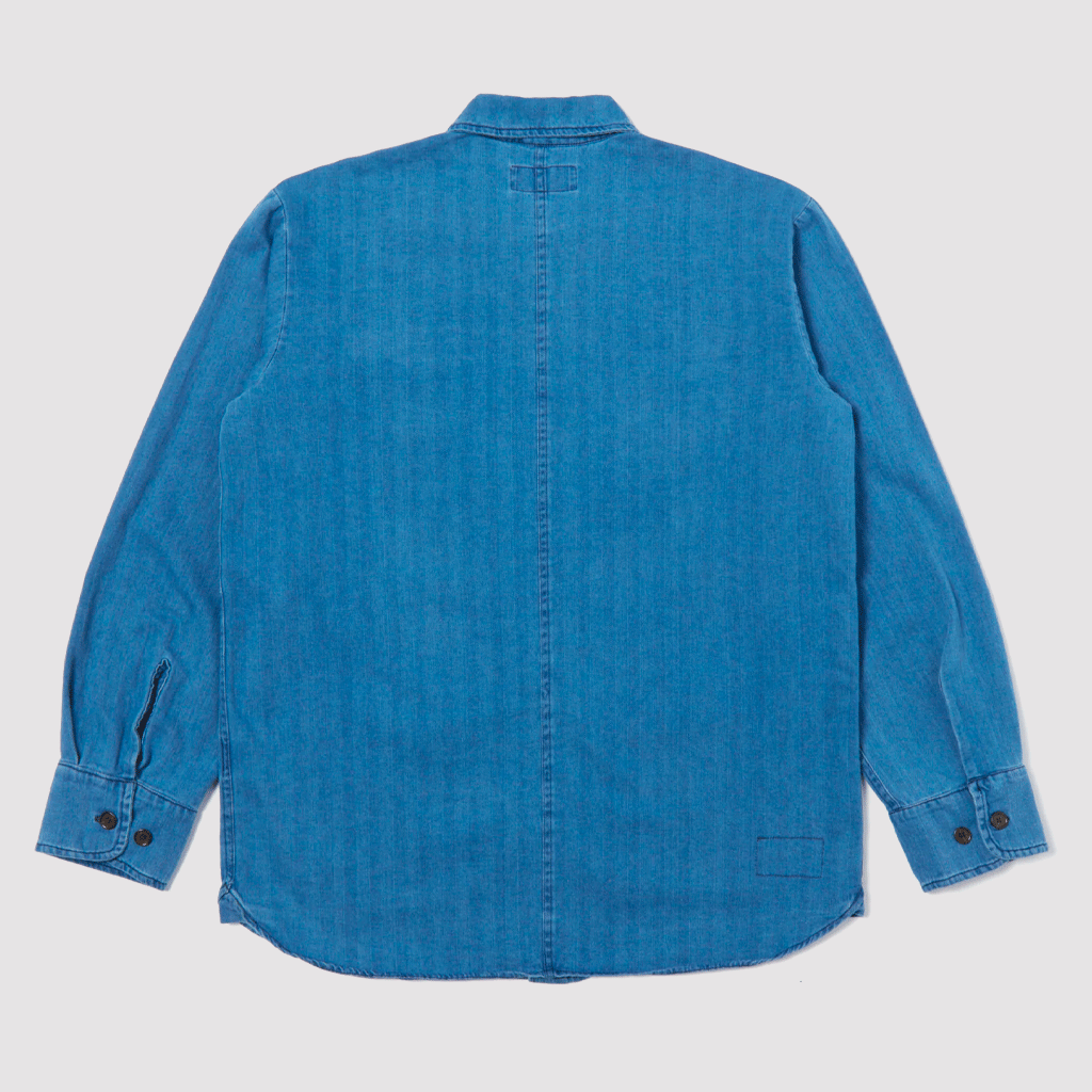 Travail Overshirt Faded Indigo