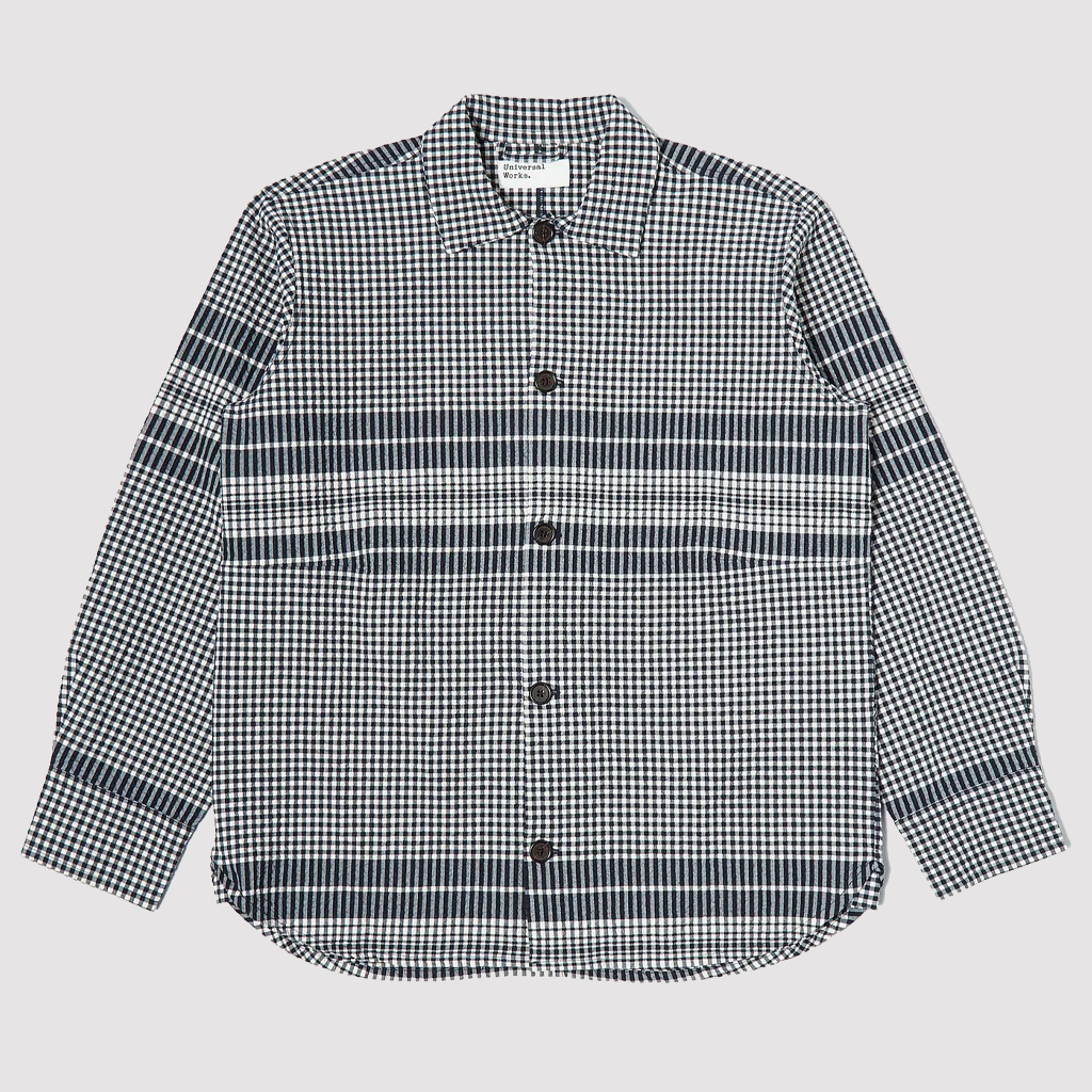 Travail Aussi Shirt Ecru / Navy