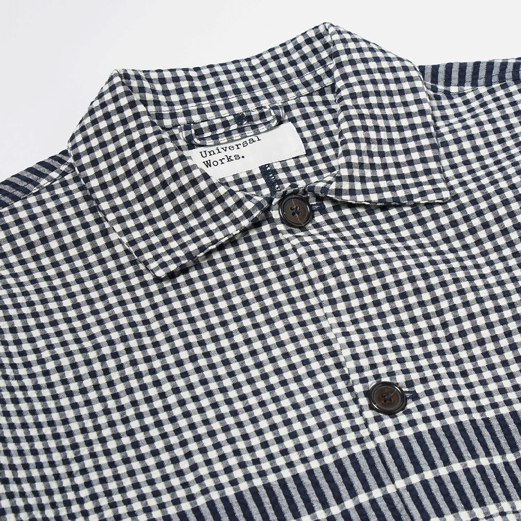 Travail Aussi Shirt Ecru / Navy