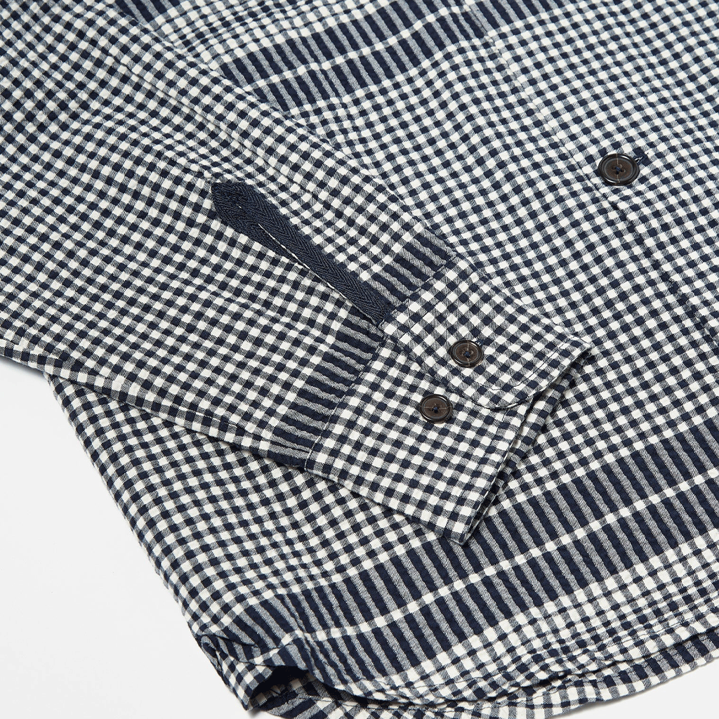 Travail Aussi Shirt Ecru / Navy
