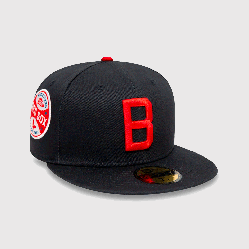 Patch 59FIFTY Boston Red Sox Cooperstown Navy