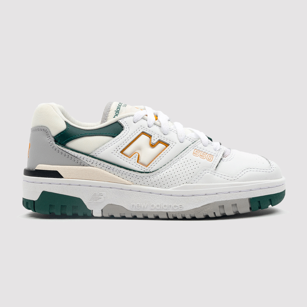 BB 550 PWC White / Nightwatch Green