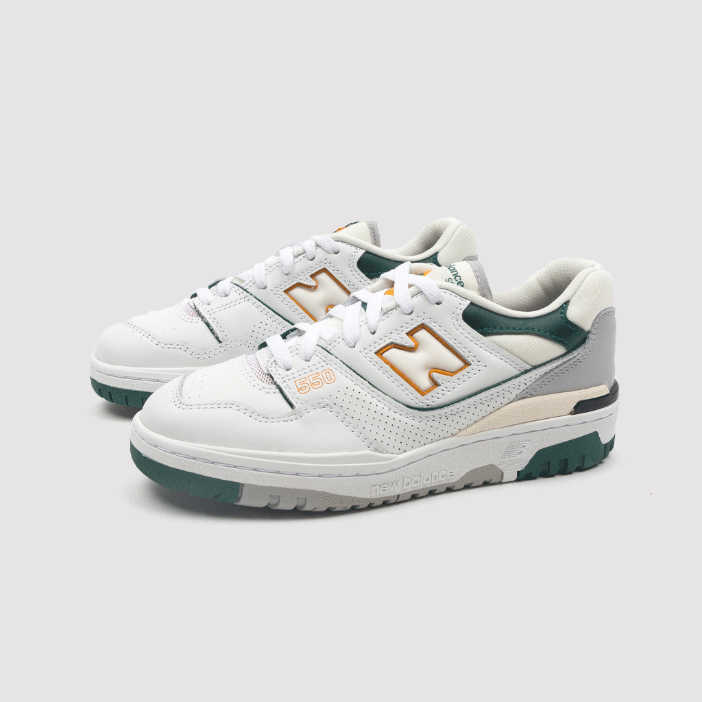 BB 550 PWC White / Nightwatch Green