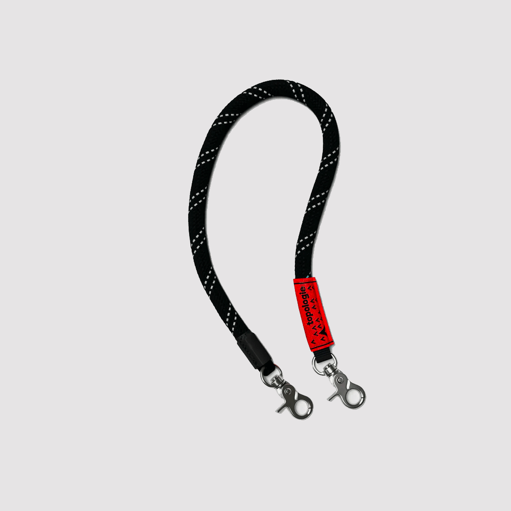 Topologie 10mm Wrist Strap Black Reflective