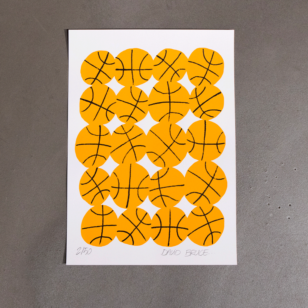 Sérigraphie David Bruce 50 exemplaires