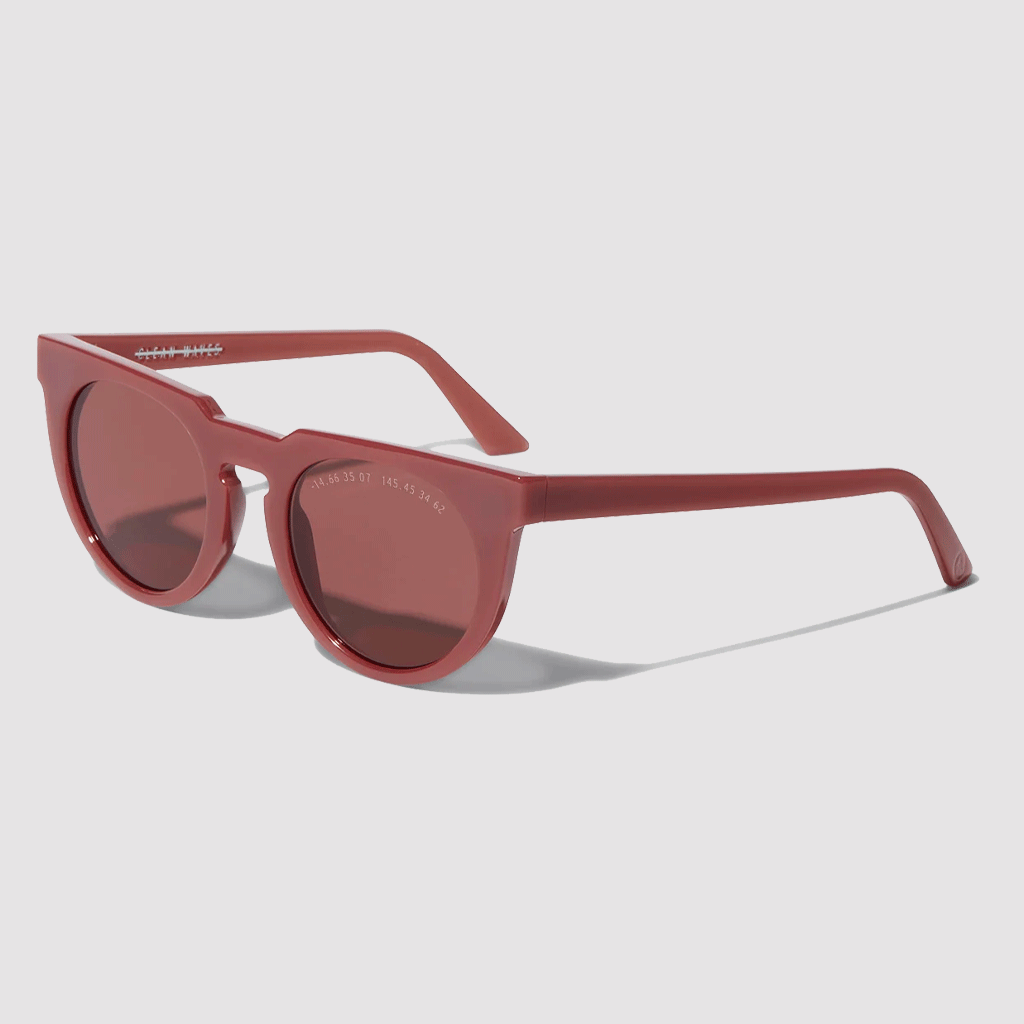 Type 05 Round Warm Red / Dark Brown