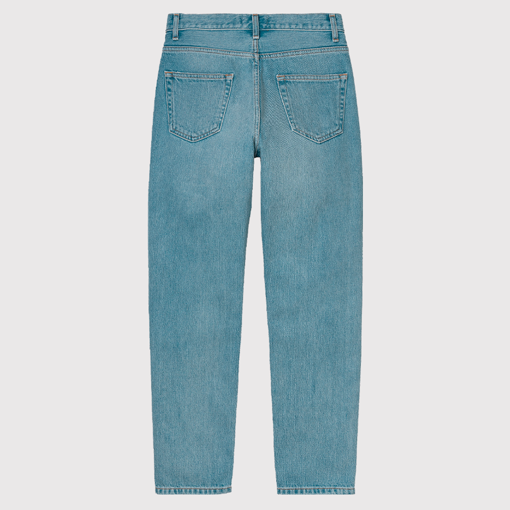 W' Page Carrot Ankle Pant Blue Light Stone Washed