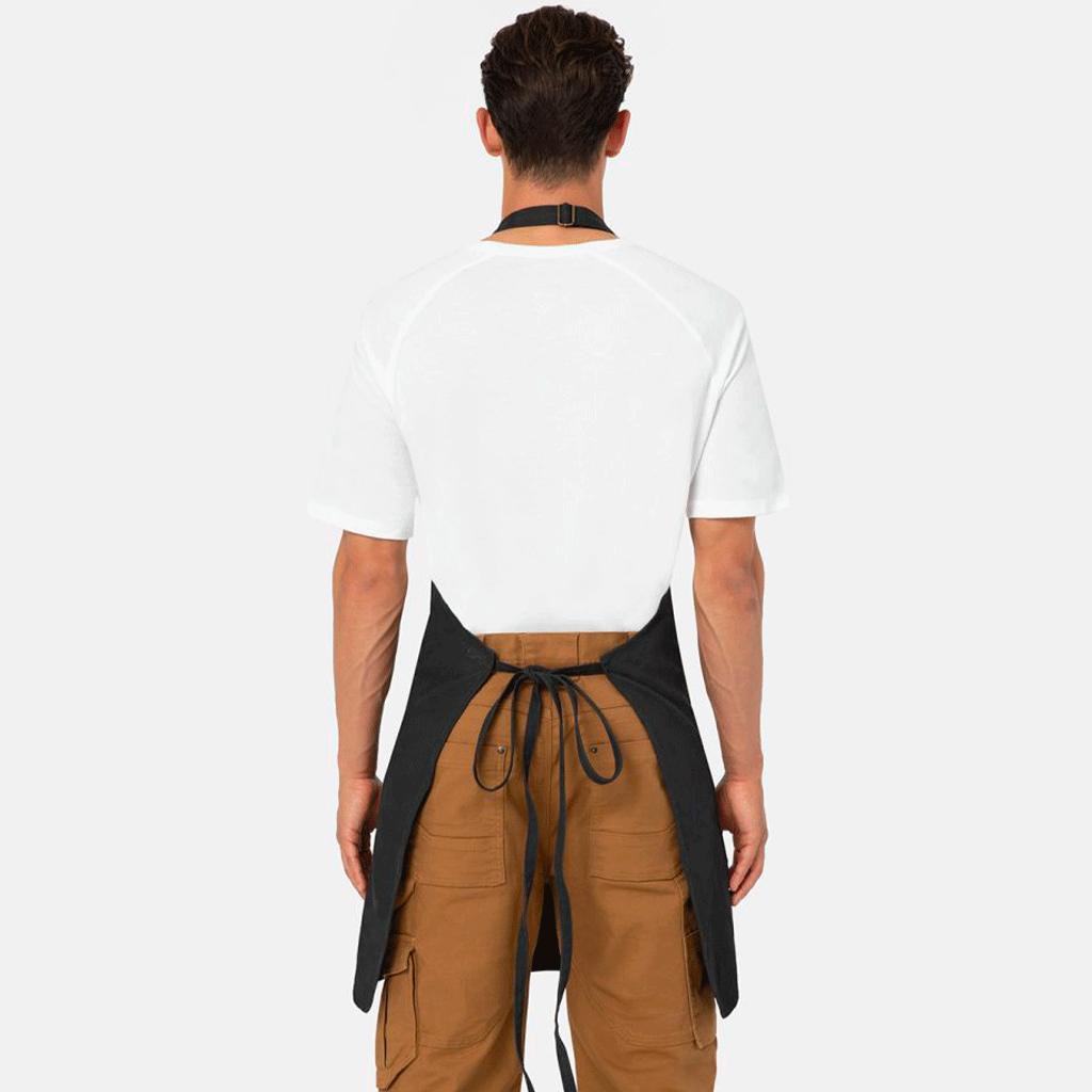 Dickies Bib Apron Black