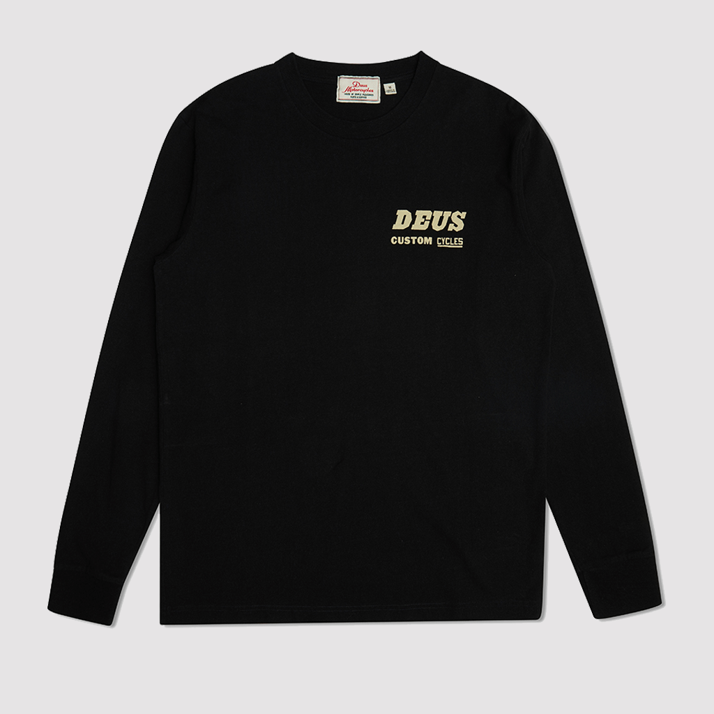 Speedway LS Tee Black