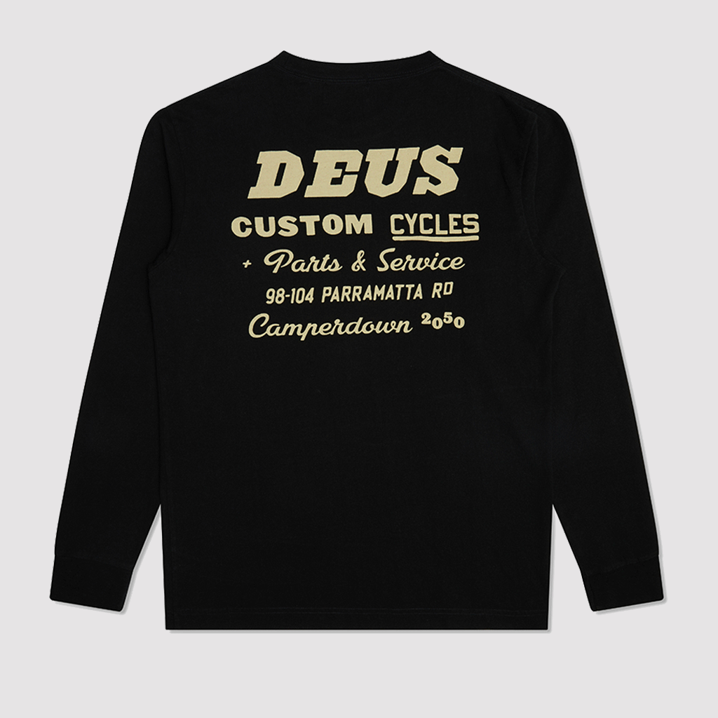 Speedway LS Tee Black