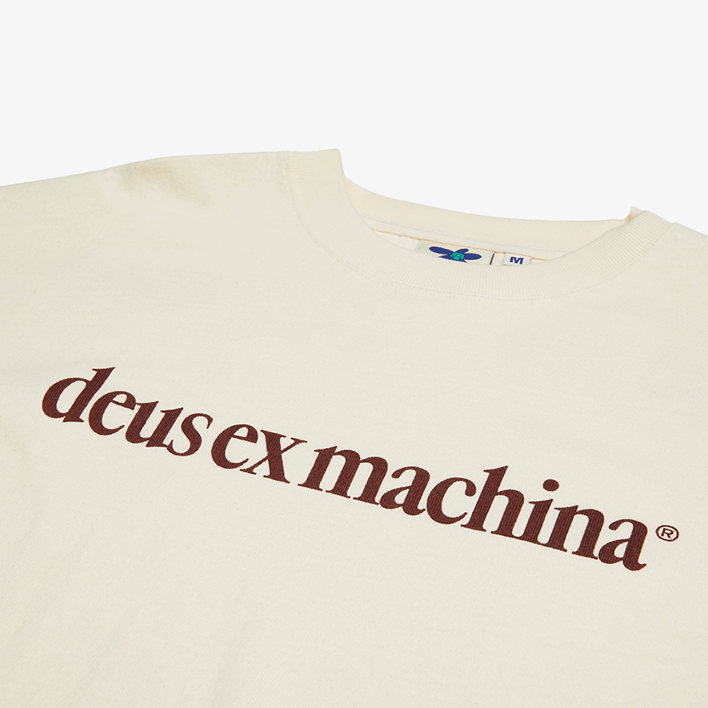 Pipes Tee Dirty White