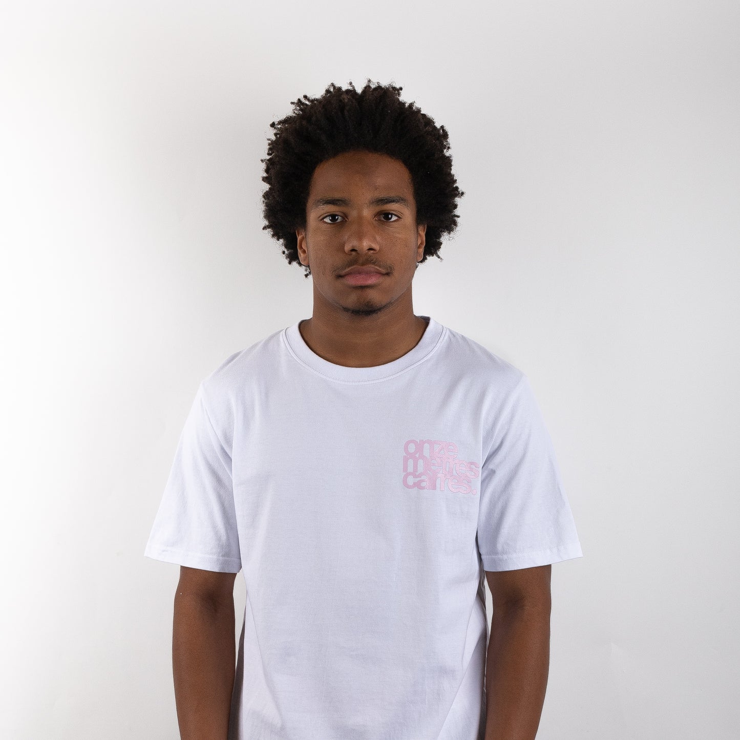T-Shirt Leopard White / Pink