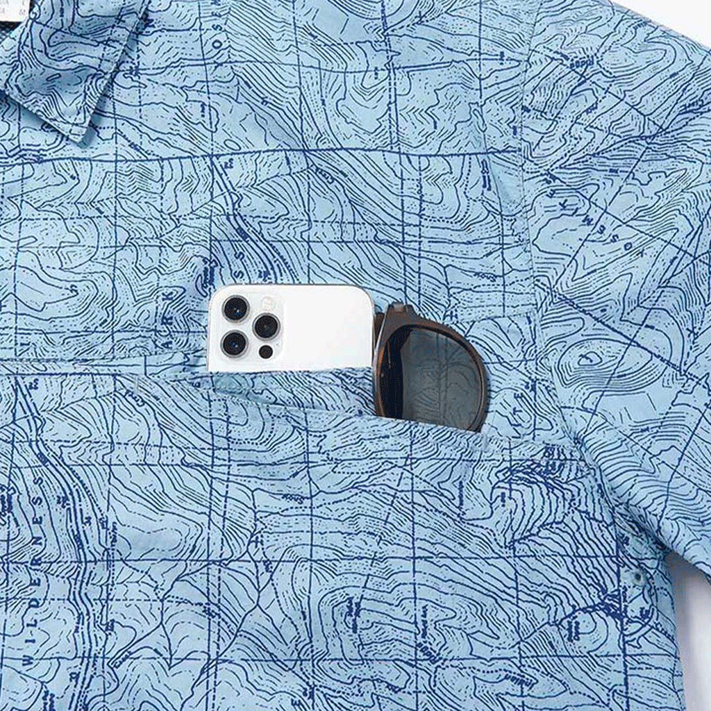 Camp Shirt Yosemite Blue