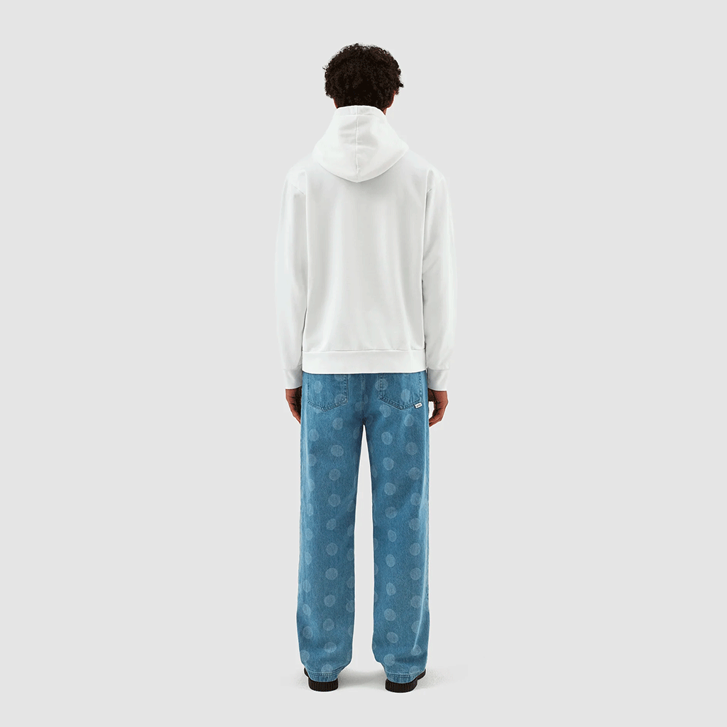Hannes Logo Hoodie White