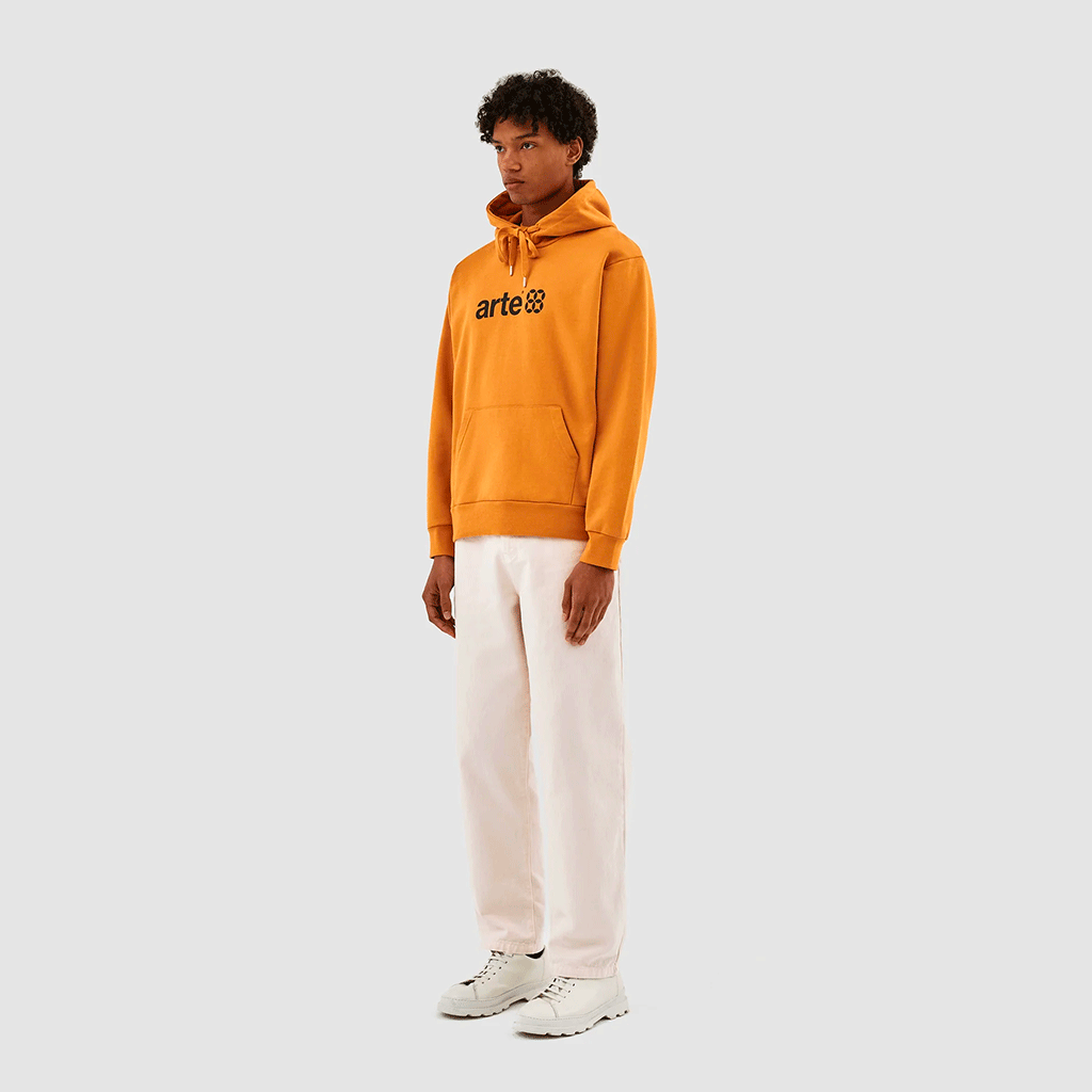 Hannes SS23 Logo Hoodie Inca Gold