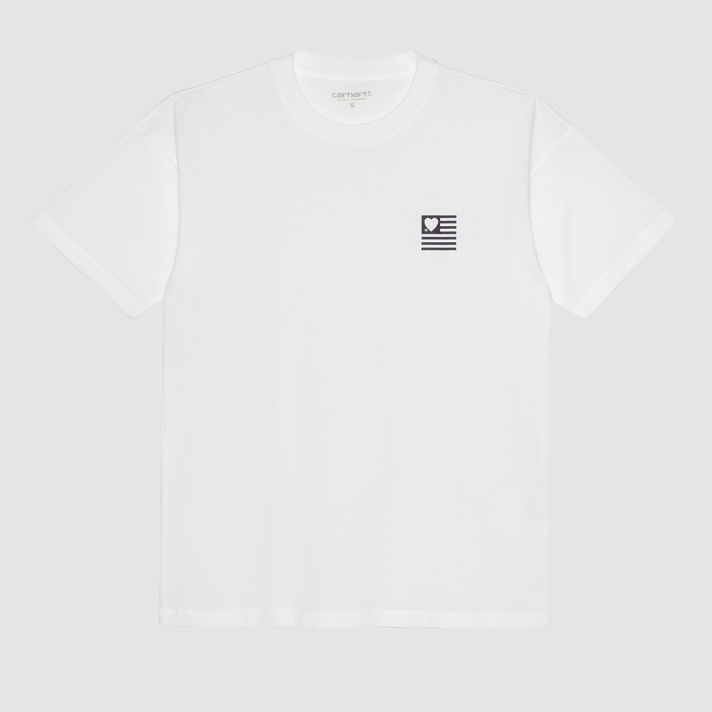 W' S/S Hartt State T-Shirt White / Black