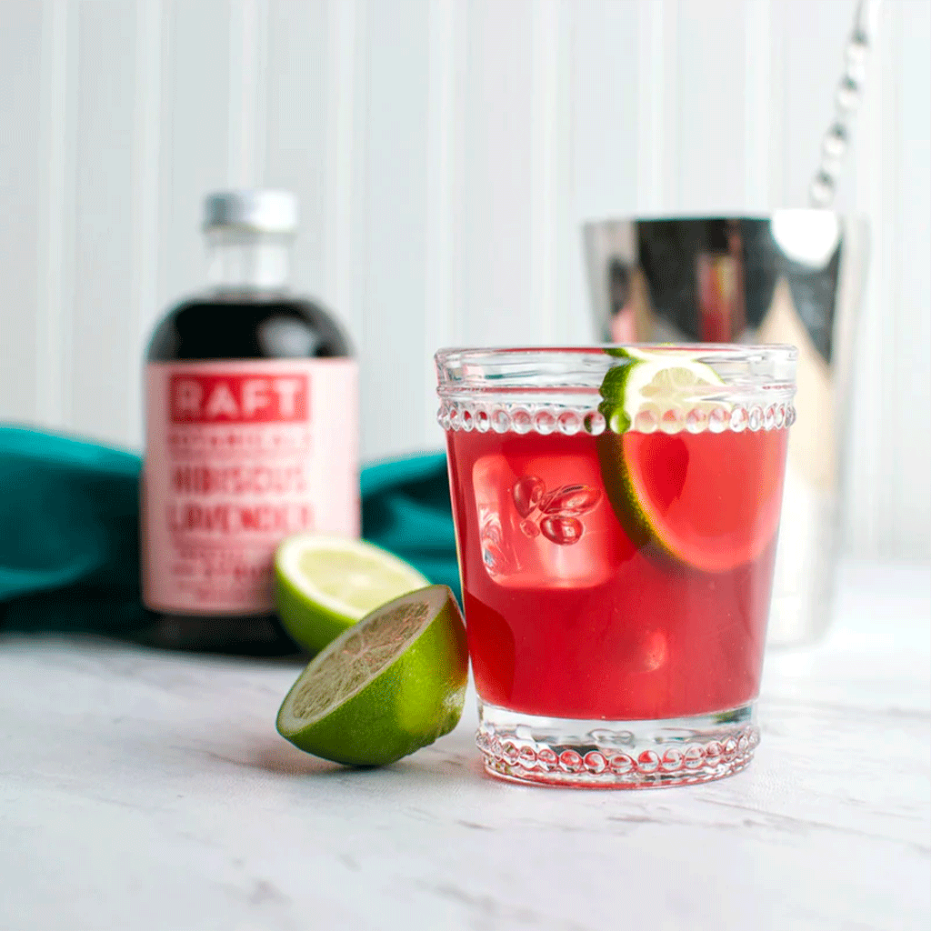 Hibiscus Lavender Syrup