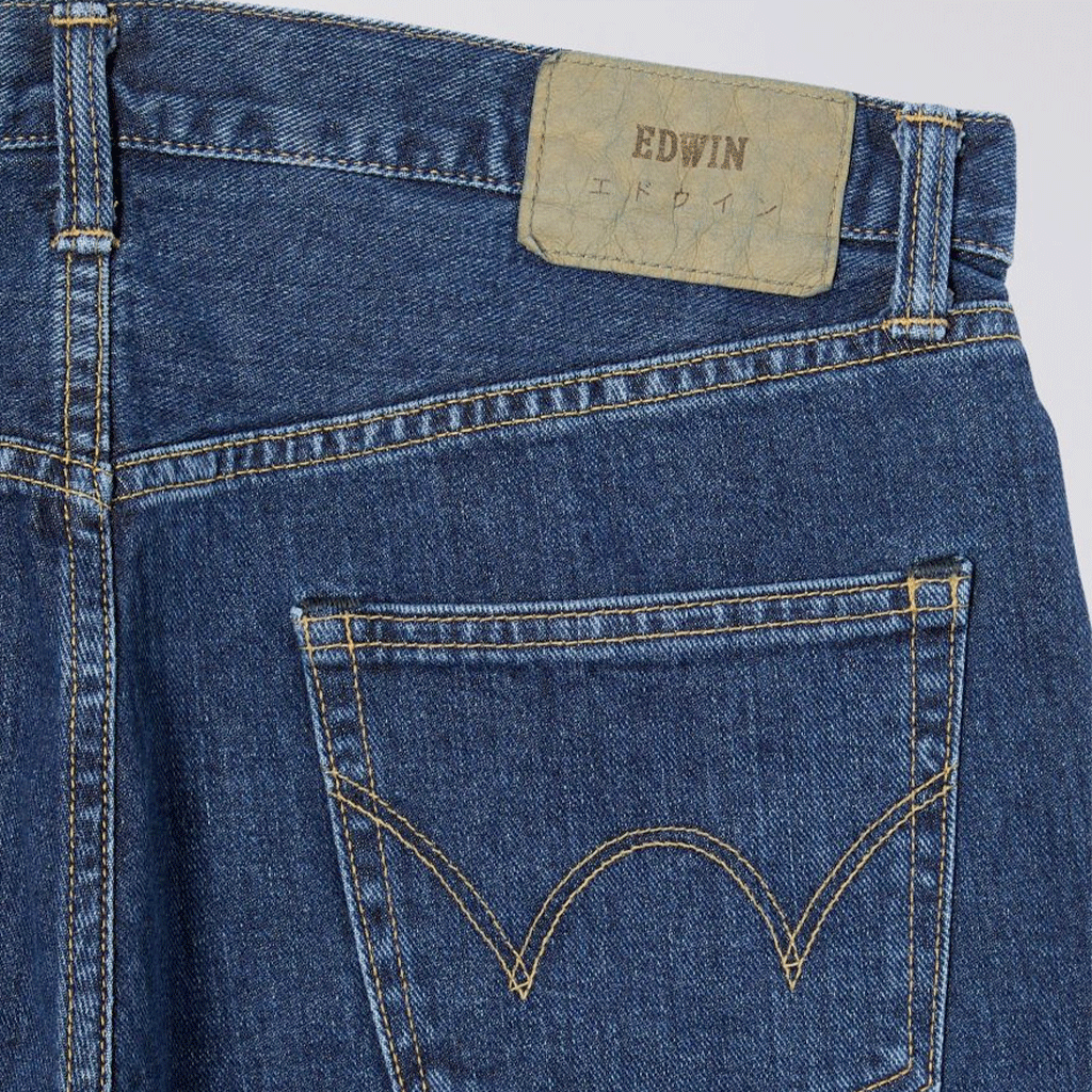 Edwin Regular Tapered Jeans Blue Light Akira Wash