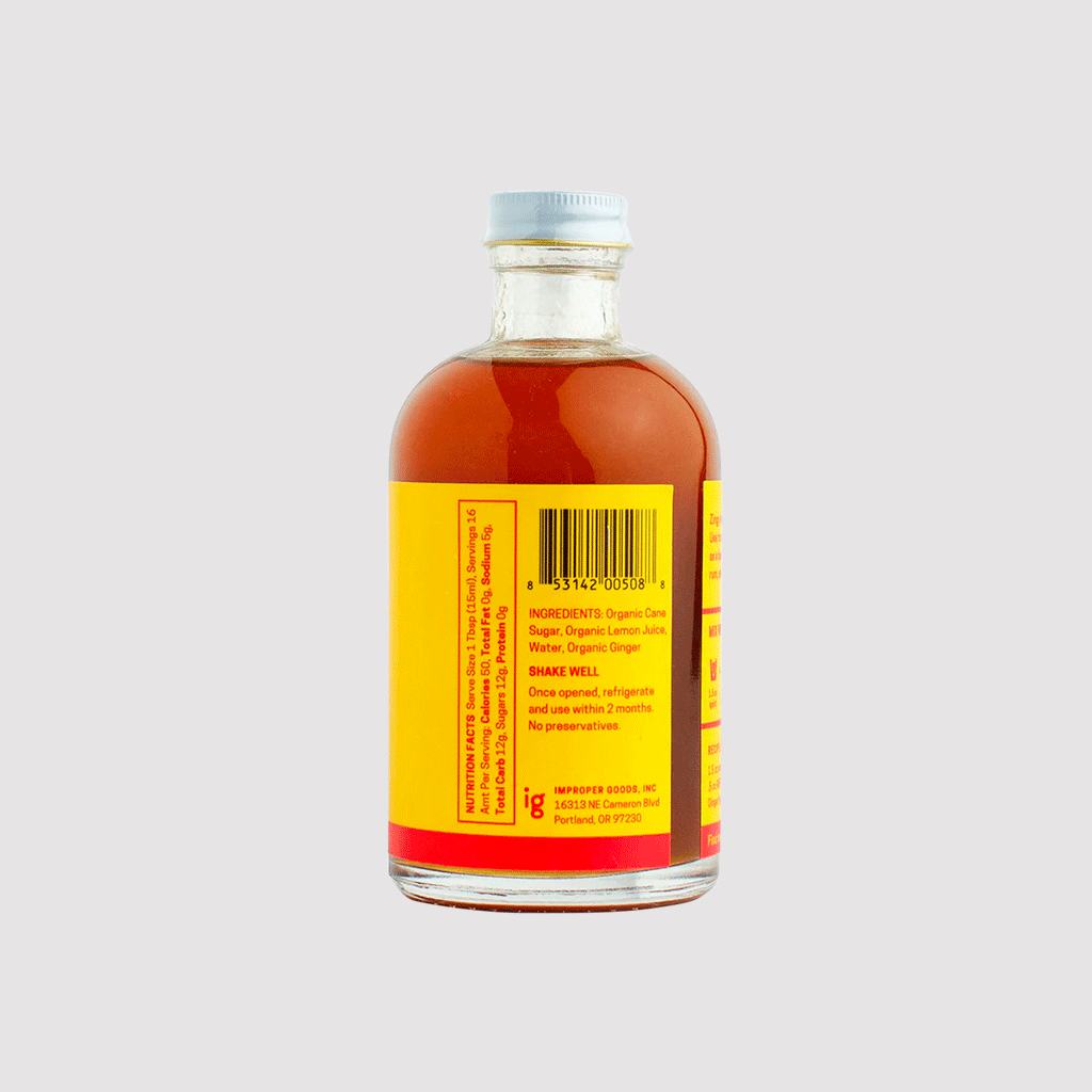 Lemon Ginger Syrup