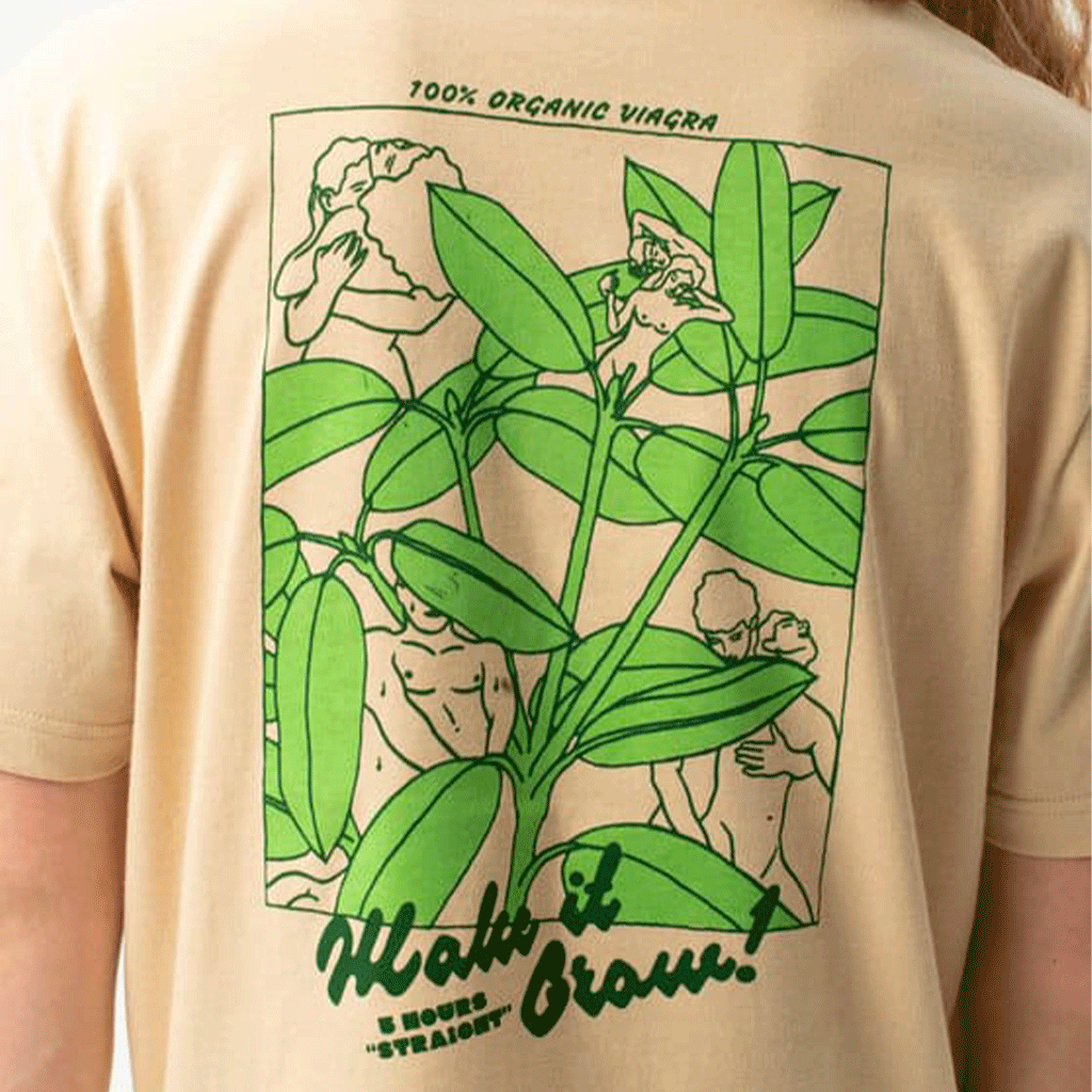 Make It Grow T-Shirt Beige