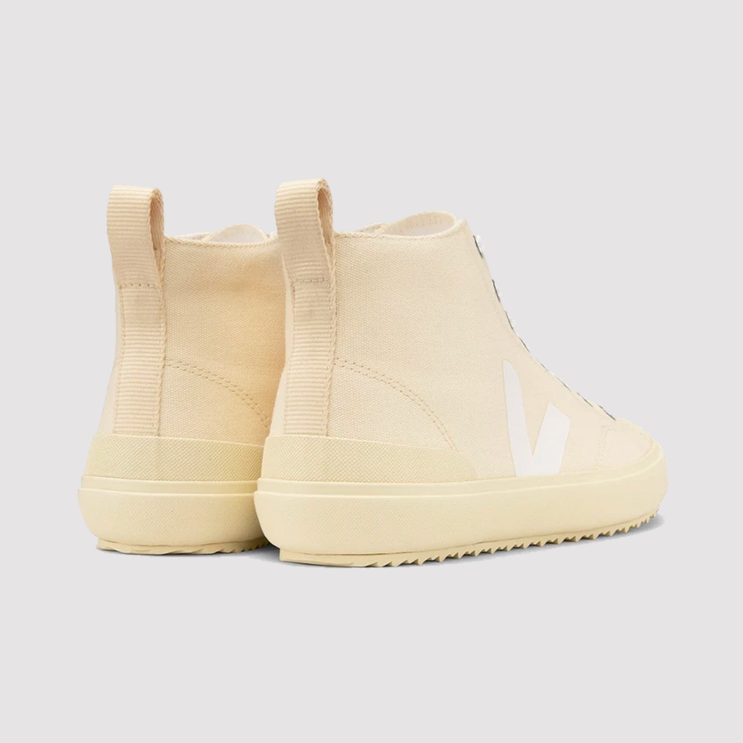 Nova W High Canvas Butter White