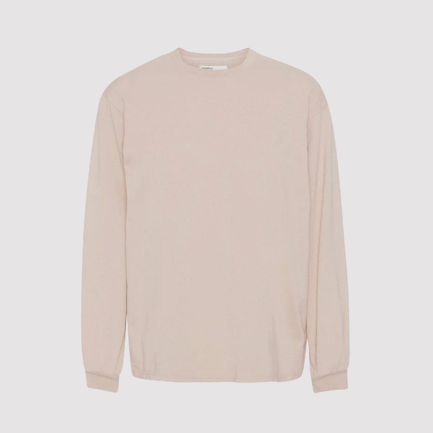 Oversized Organic LS T-Shirt Ivory White
