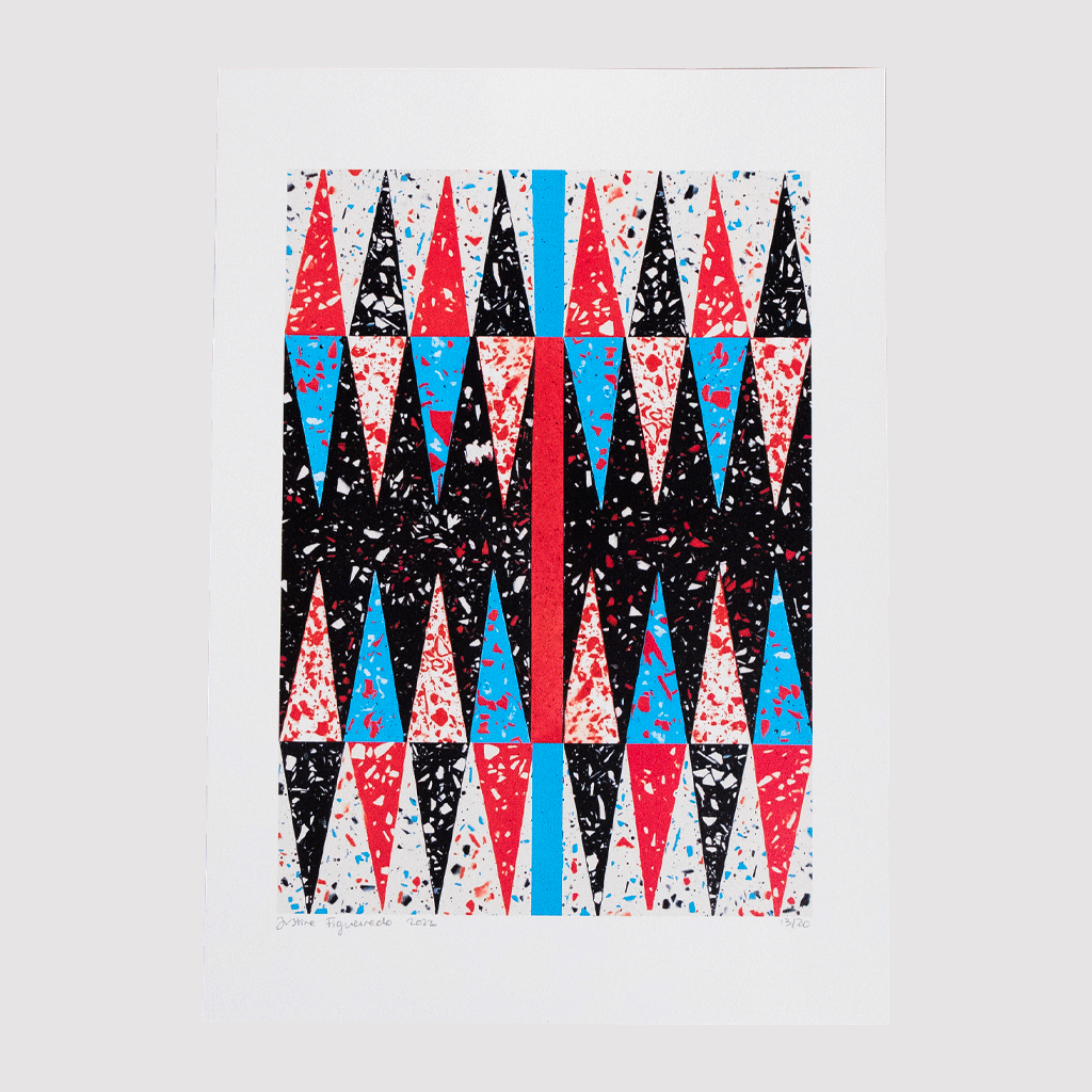 Print A3 Terrazzo Justine Figueiredo