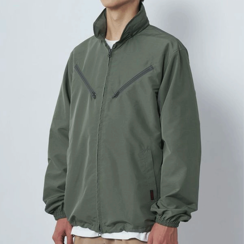 Shell Flight Jacket Slate Grey