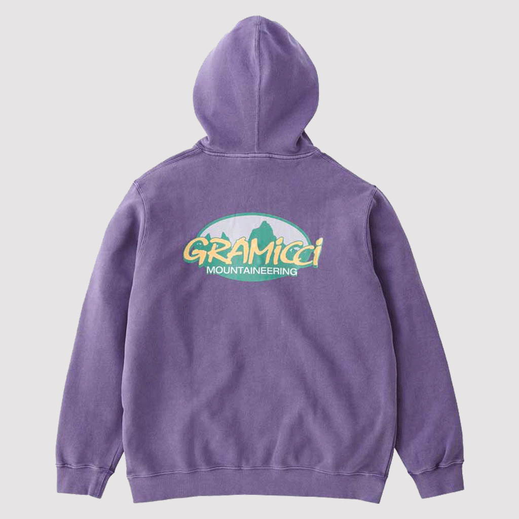 Summit Hooded Sweatshirt Purple Pigment