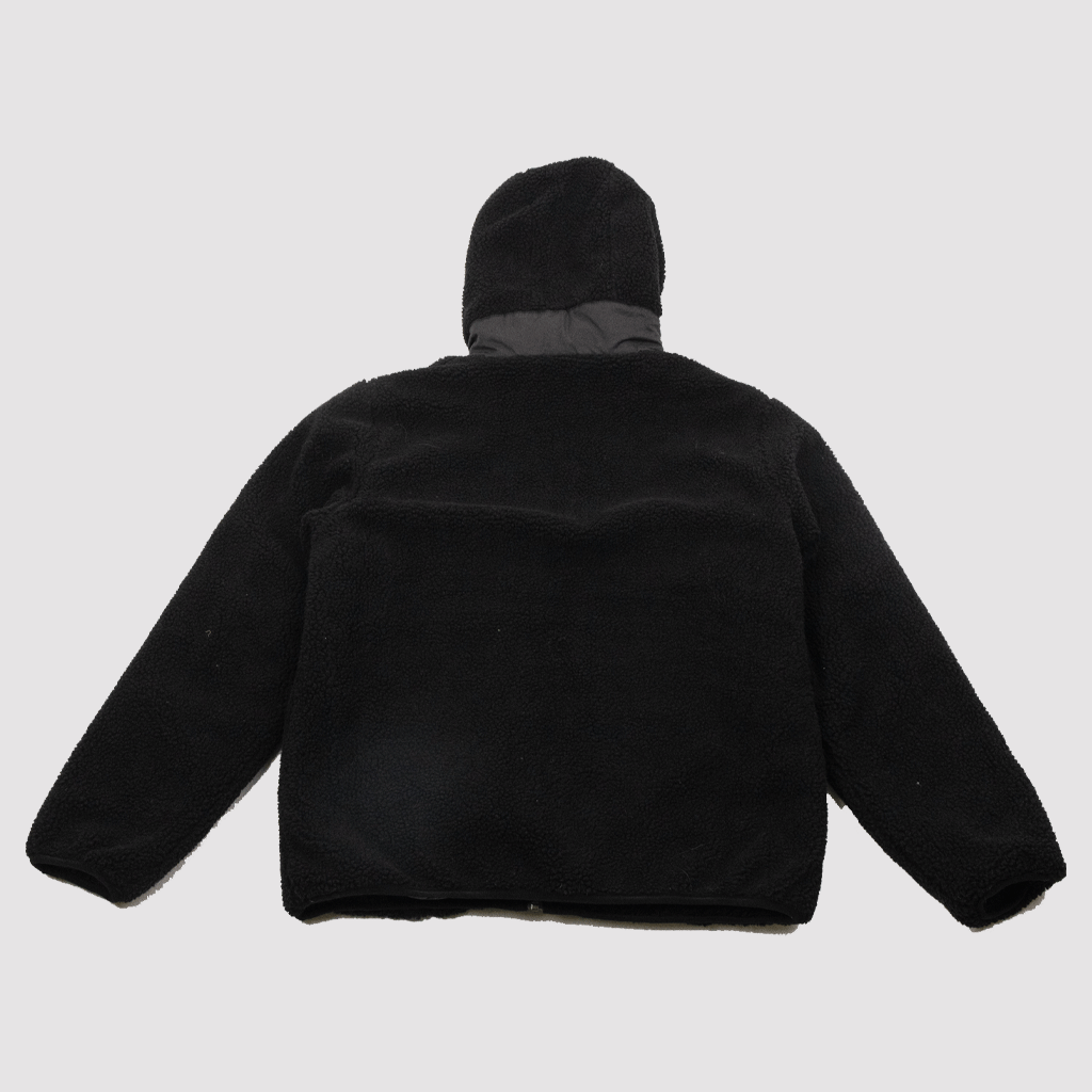 Down x Boa Reversible Hoodie Black