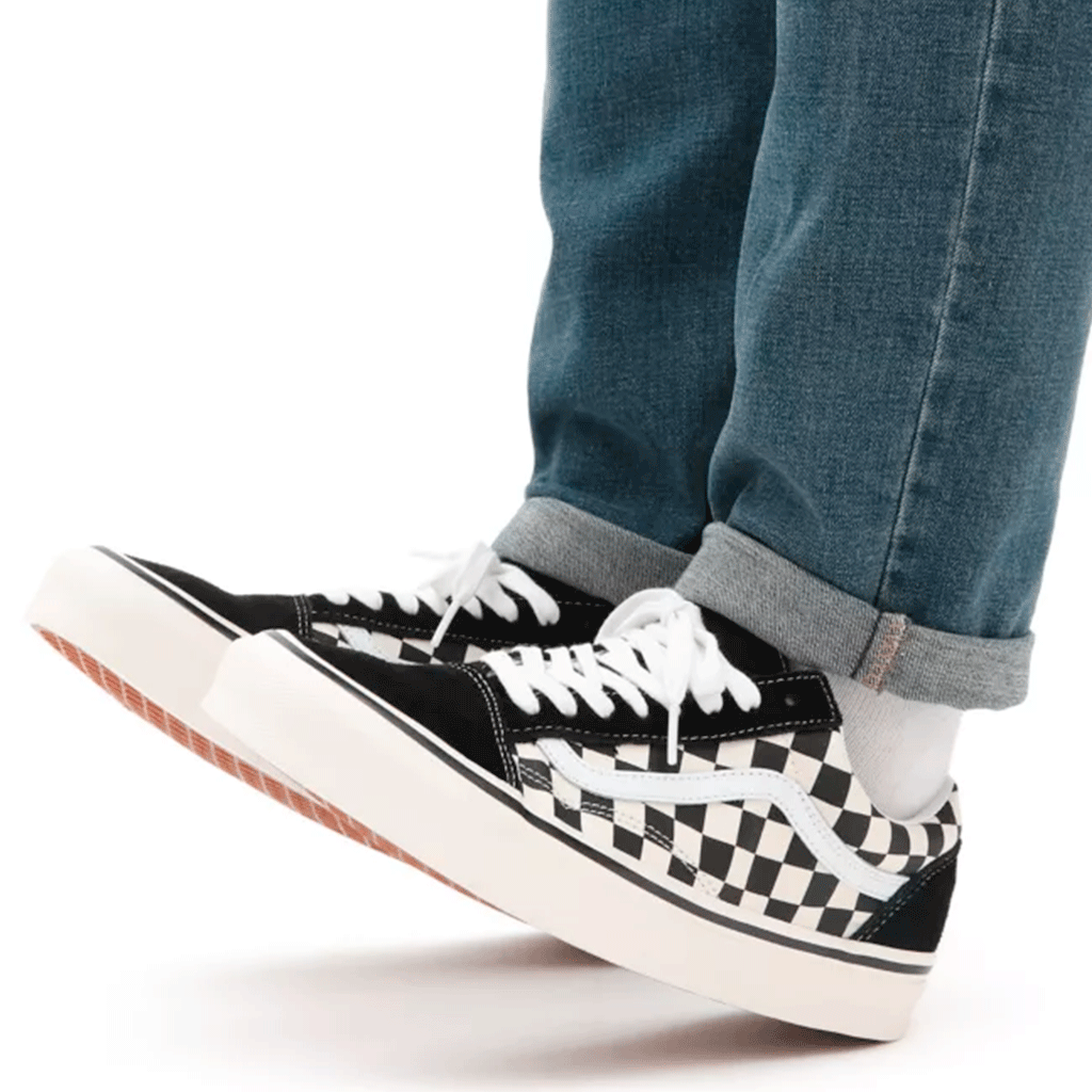 UA Old Skool 36 DX Black / Checker