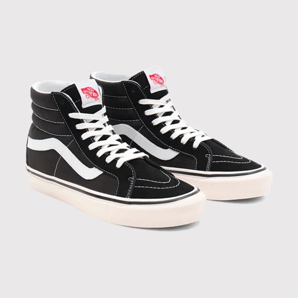 UA SK8-Hi 38 DX Black / True White