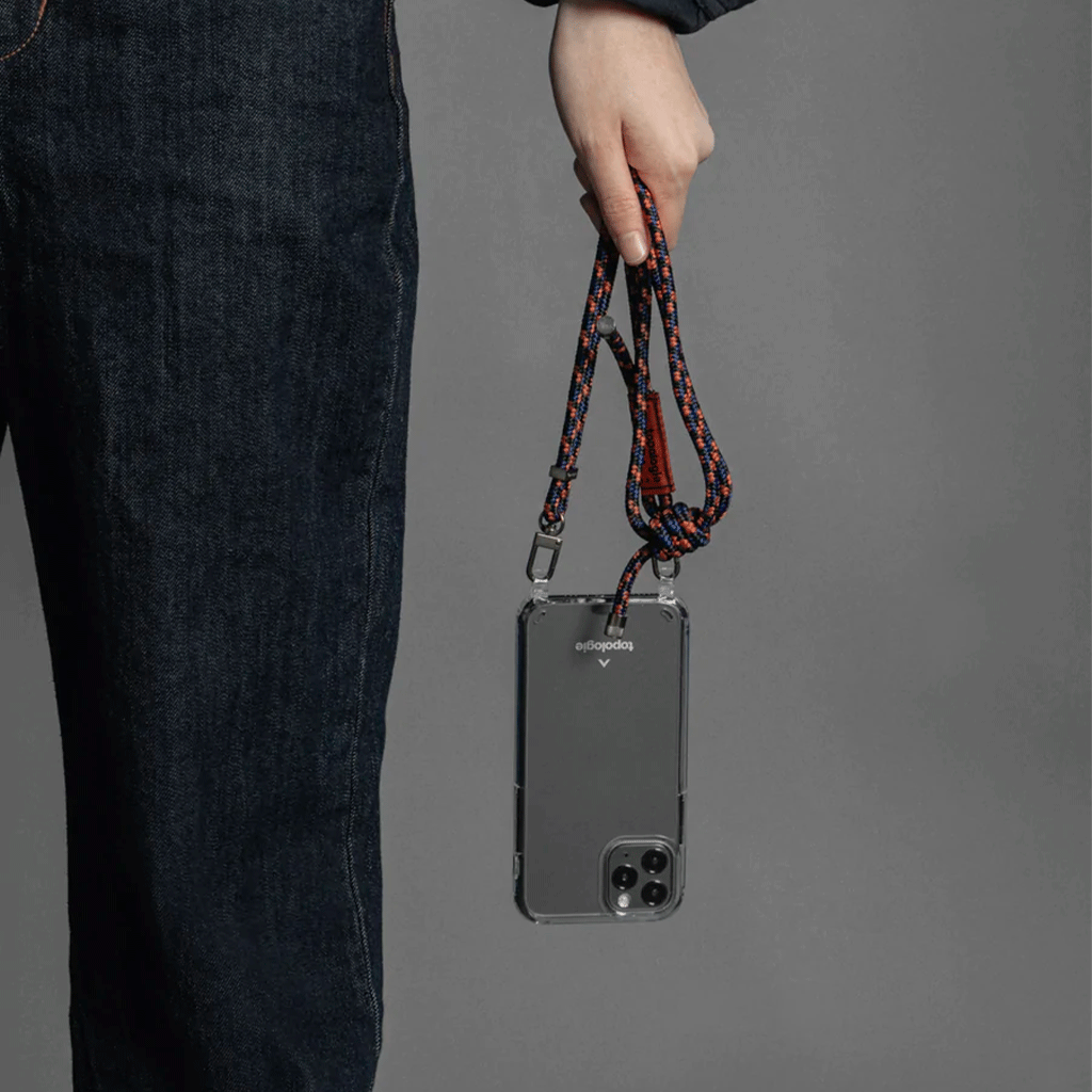 Topologie 6.0mm Rope Strap Navy Orange