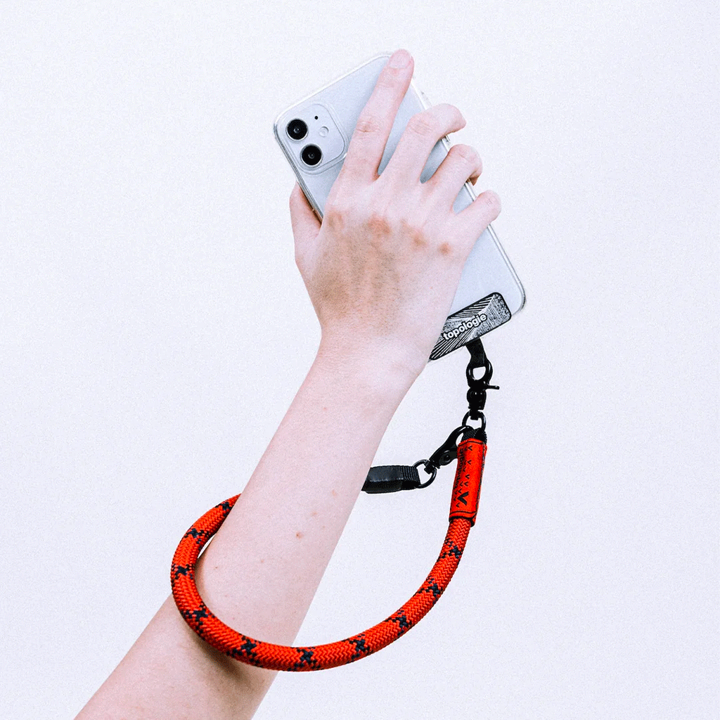 Topologie 10mm Wrist Strap Black Reflective