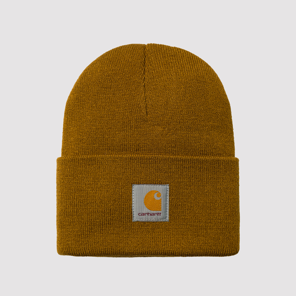 Acrylic Watch Hat Hamilton Brown