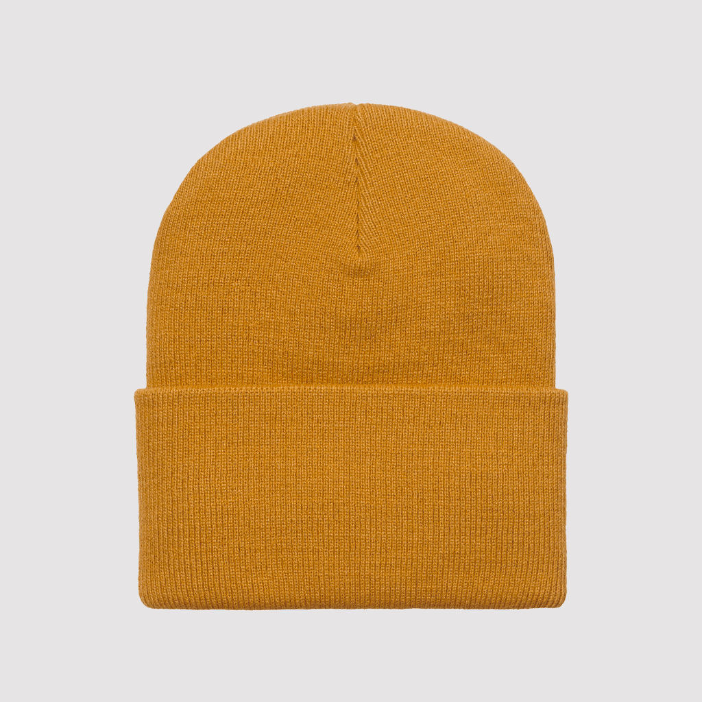 Acrylic Watch Hat Ochre