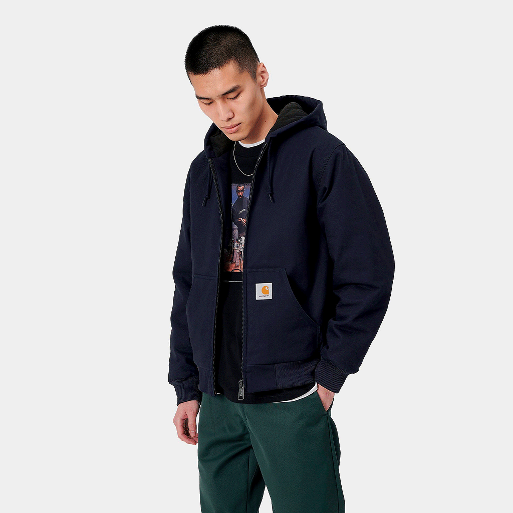 Active Jacket Dark Navy rigid
