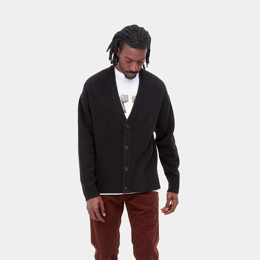 Albion Cardigan Black