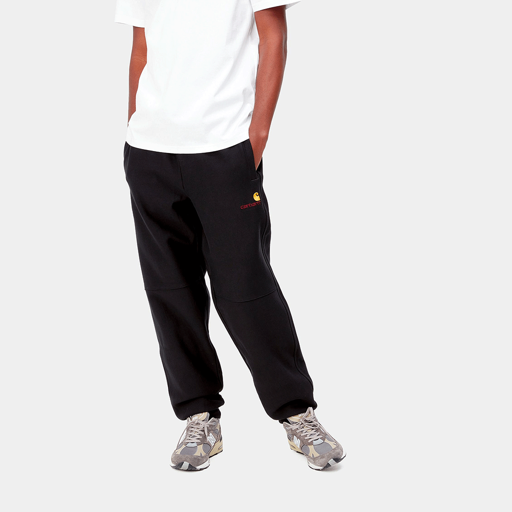 American Script Jogging Pant Black