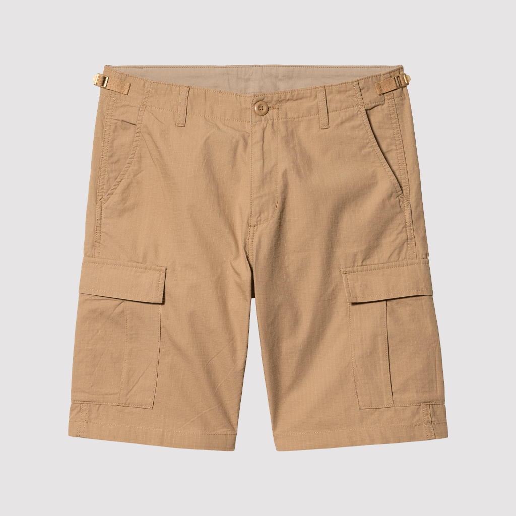 Aviation Short Dusty H Brown Rinsed