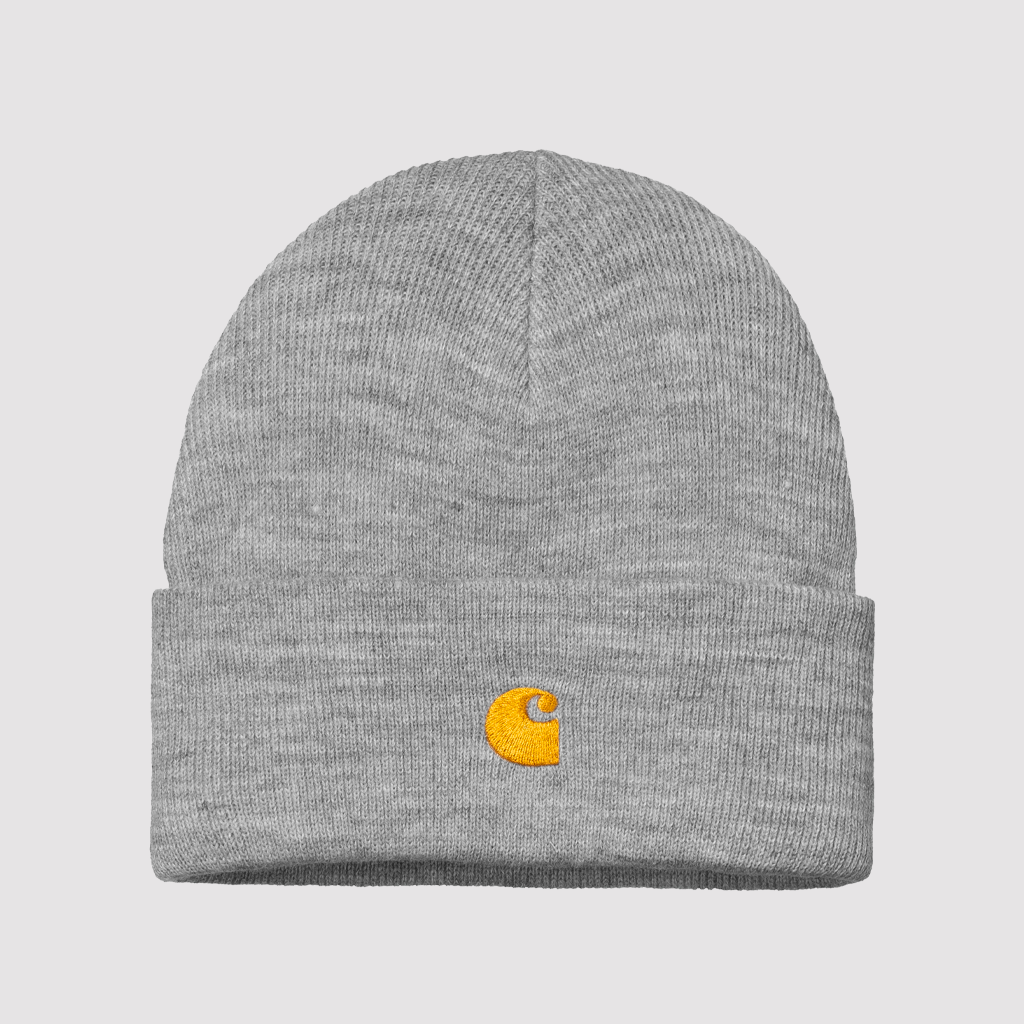 Chase Beanie Grey Heather / Gold