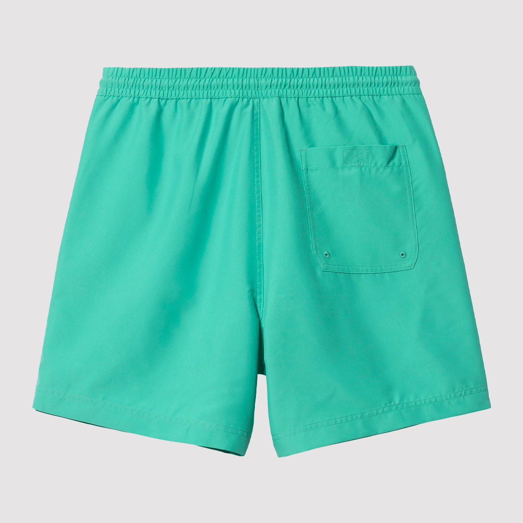 Chase Swim Trunks Aqua Green / Gold