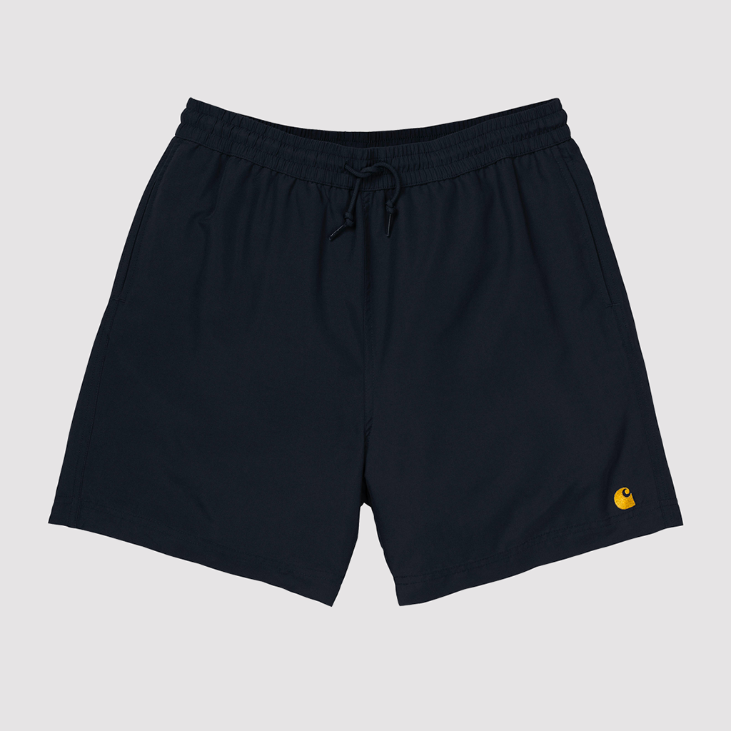Chase Swim Trunks Black / Gold